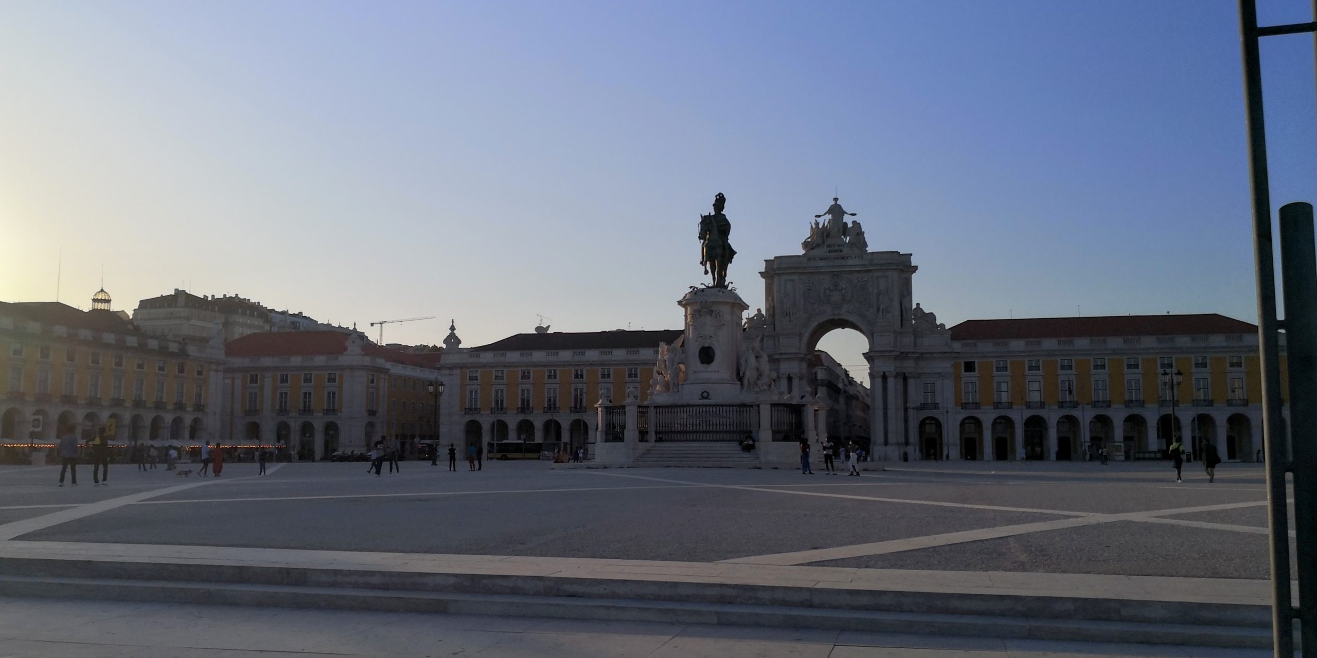 Praça do Comércio in Lissabon