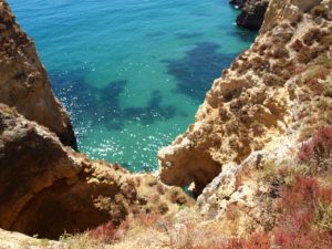 Algarve Küste in Portugal